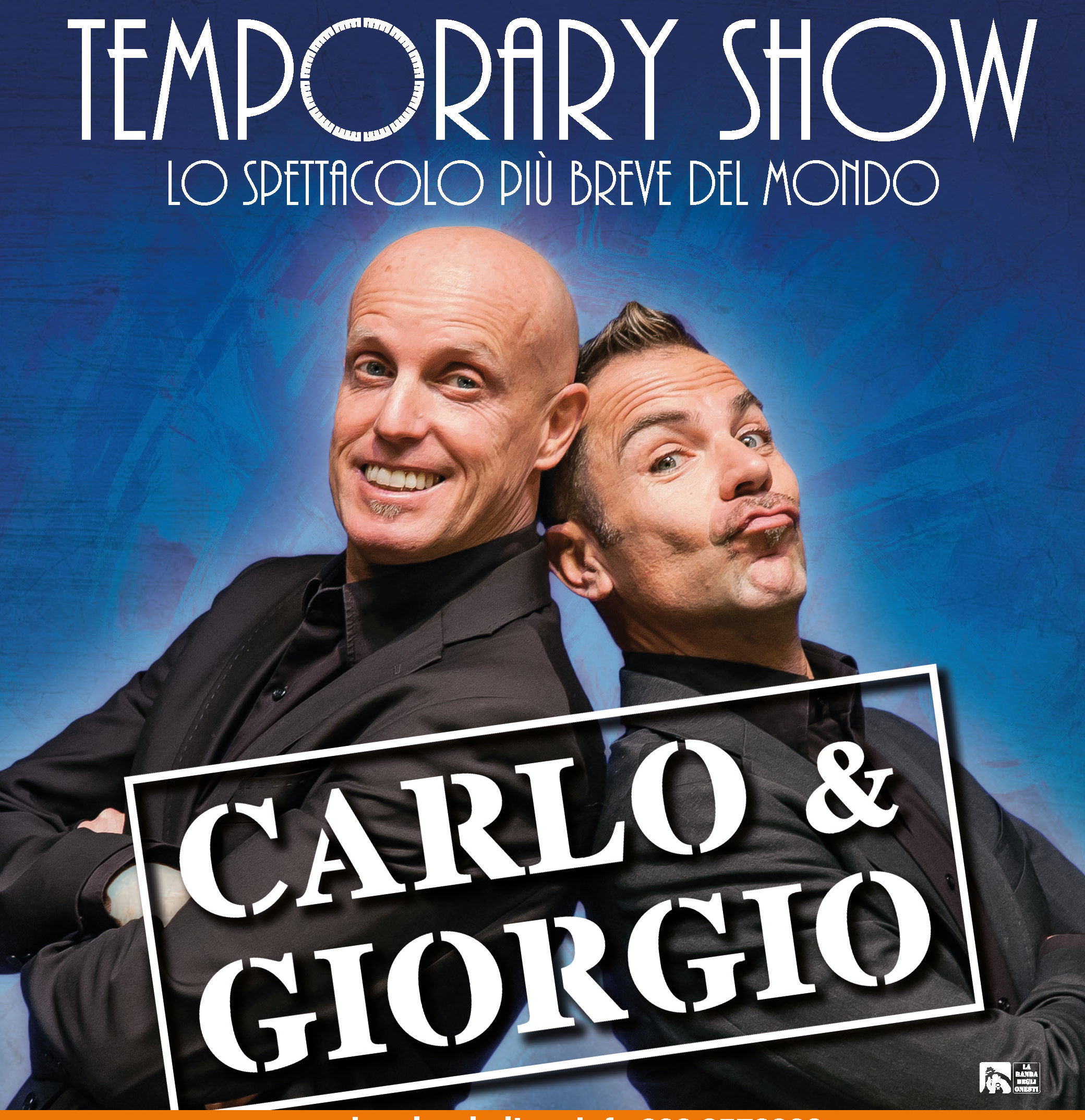 ARCHIVIO ADRIA 2019: CARLO & GIORGIO AL TEATRO DI ADRIA CON “TEMPORARY SHOW”