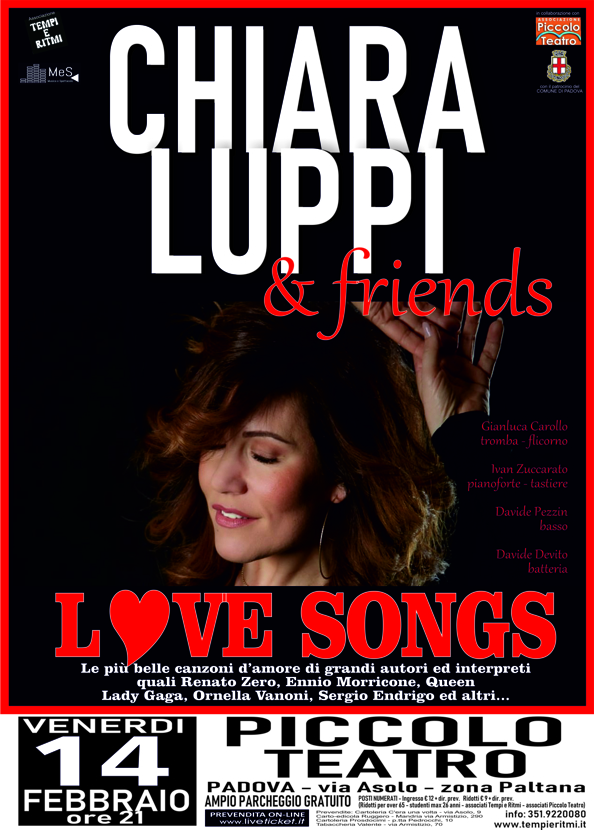 ARCHIVIO: CHIARA LUPPI & FRIENDS “LOVE SONGS”